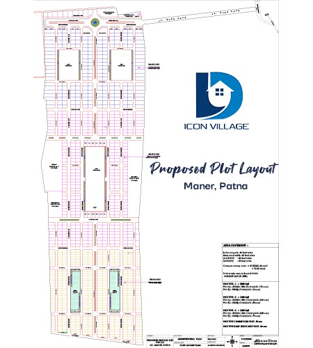 Icon Village Plot Layout