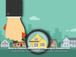 How to Convert Residential Property to Commercial: A Simple 2025 Guide