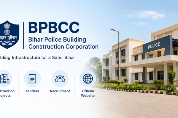 Bihar Police Building Construction Corporation infrastructure, construction projects, tenders and recruitment in Bihar